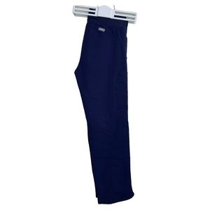 Figs High Waist Kade Cargo Scrub Pants in Navy, XXS Petite.